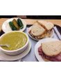 Split pea soup platter